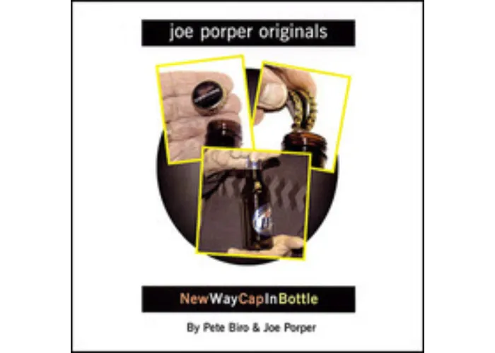 Ghost Cap (New Way Cap In Bottle) by Joe Porper