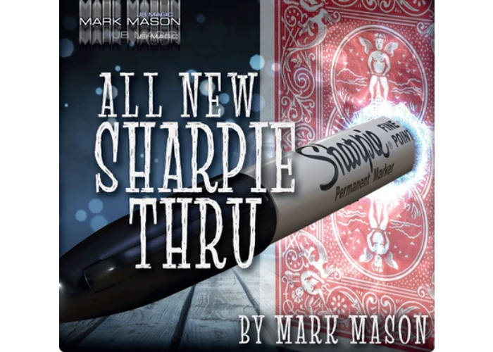 All New Sharpie Thru by Mark Mason - rot