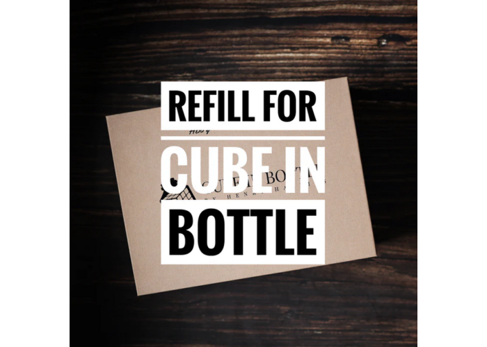 REFILLS FOR CUBE IN BOTTLE - Latex Bottle