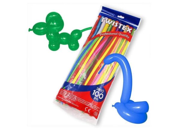 Twistex Balloons #260 - 100 pcs. per bag