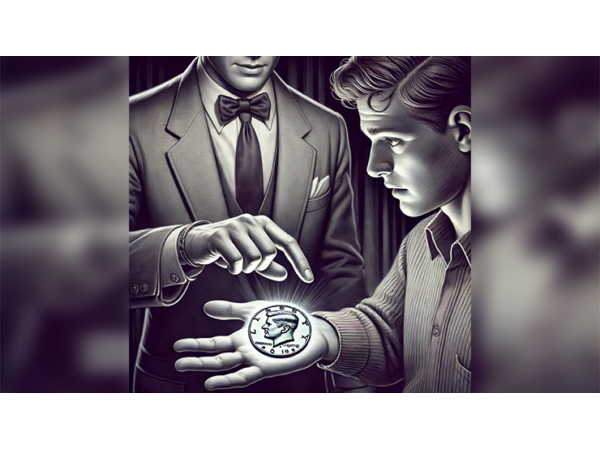 Open That Hand (Half Dollar) by Tango Magic(D0210)