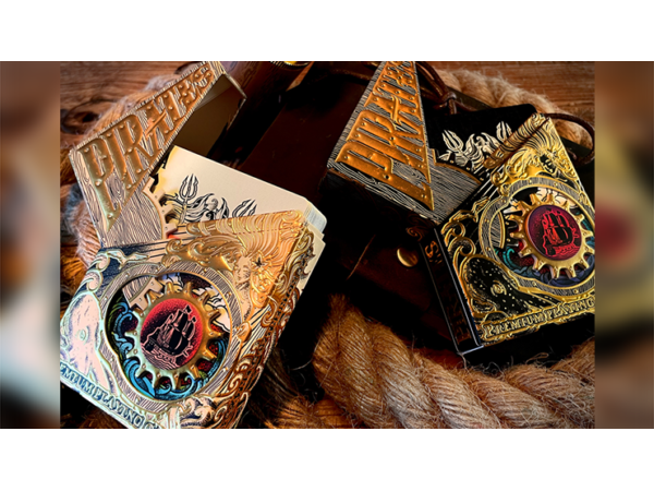 Pirate (Night) Playing Cards with Mechanical Box