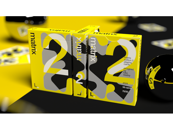 Matrix Edition 2 Playing Cards by Luke Wadey