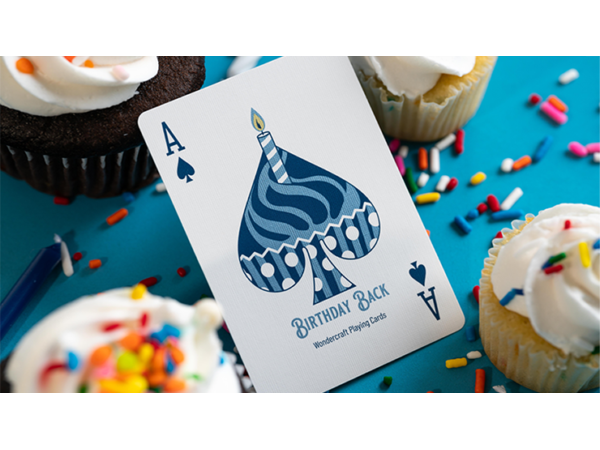 Bicycle Birthday Backs Playing Cards