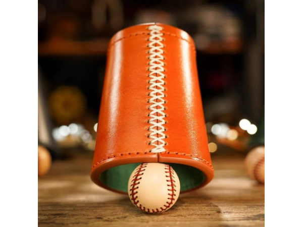 Leather Chop Cup by TCC (Clementine)