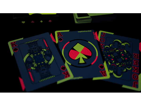 Chris Cards Covered Circle GLOW Playing Cards