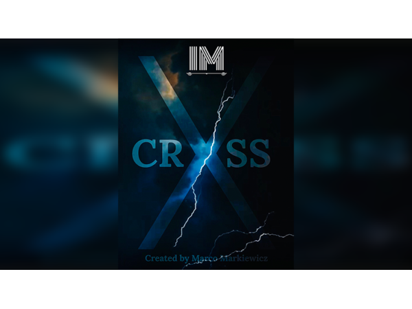 Cross (Blue) by Marco Markiewicz