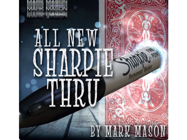 All New Sharpie Thru by Mark Mason - blau