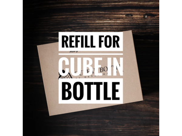 REFILLS FOR CUBE IN BOTTLE - Latex Bottle