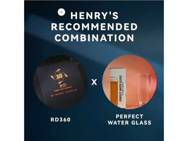 RD 360 + Perfect Water Glass by Henry Harrius