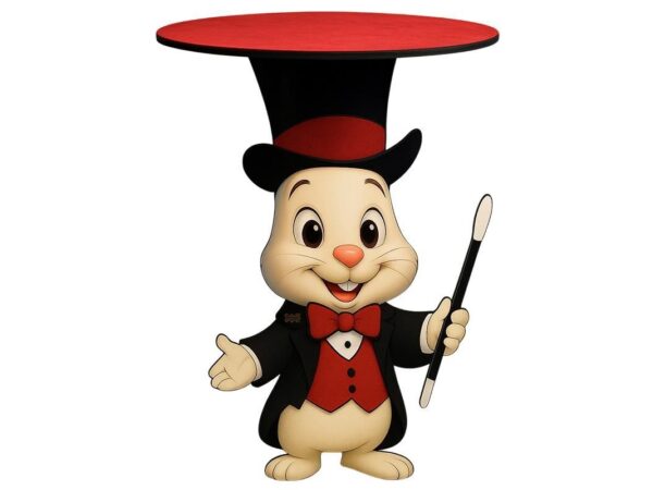 Rabbit Table by Tora Magic