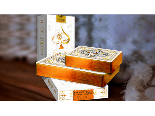 Secret Tale Ragnar MINI White Bee Playing Cards