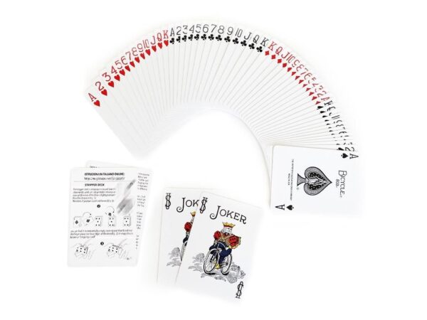 Bicycle - Supreme Line - Stripper Deck - Red back