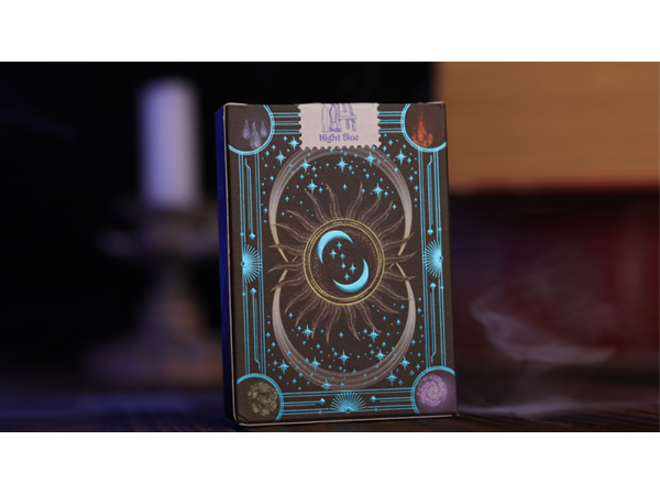 Warriors of the Stars:  Zodiac Playing Cards (Night Blue) by Blue Moon Co.