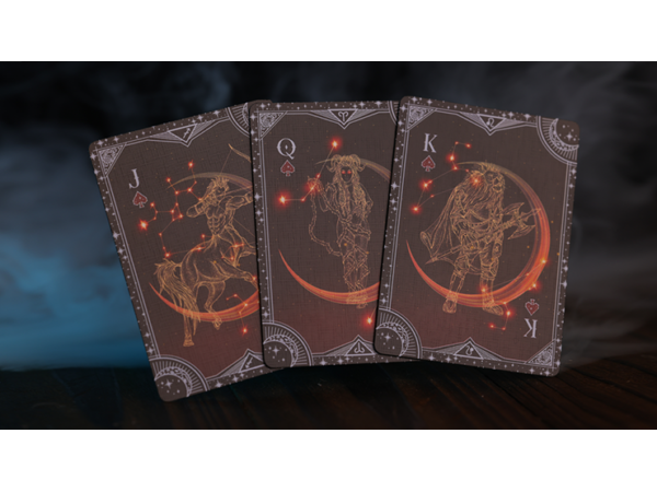 Warriors of the Stars:  Zodiac Playing Cards (Night Blue) by Blue Moon Co.