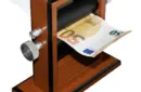Money Printer - Gelddruckmaschine groß Holz – Image 1